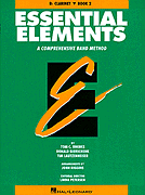 Essential Elements, Book 2 Baritone BC band method book cover